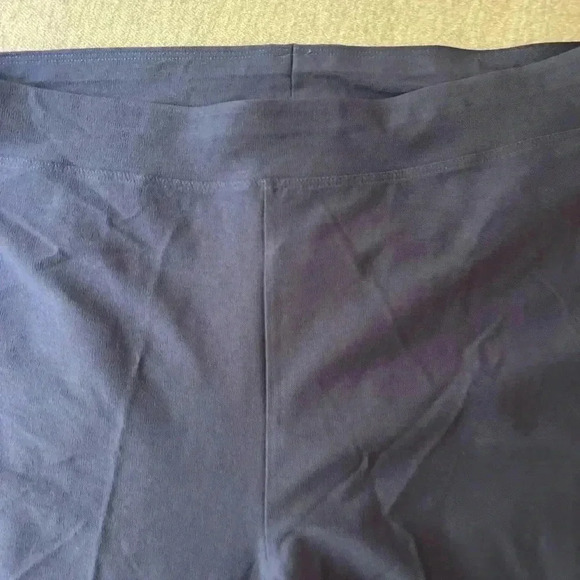 Eileen fisher crepe stretch slim ankle pant ocean blue - Picture 7 of 8